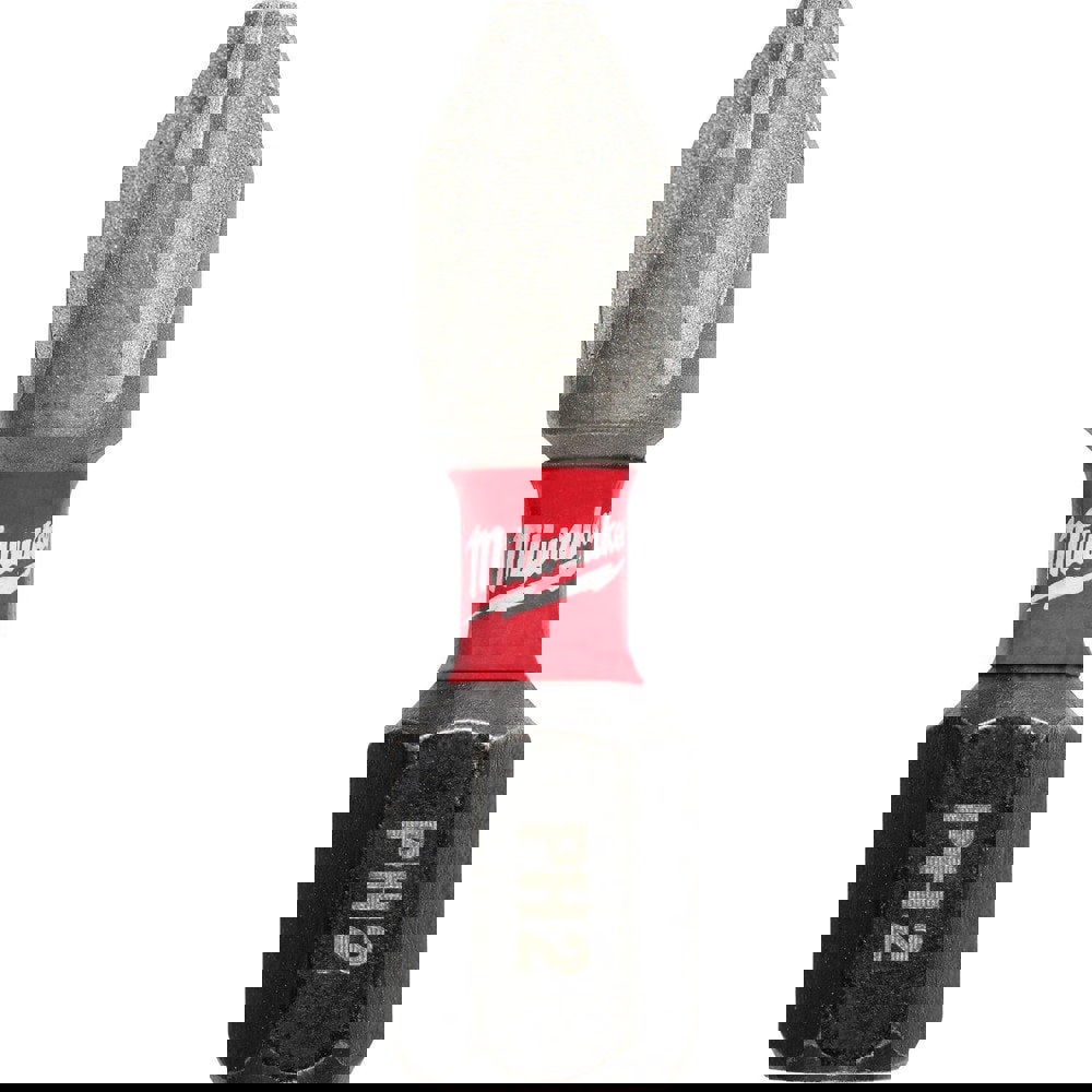 Phillips Screwdriver Bits; Point Size: #2 ; Drive Size: 1/4in (Inch); Overall Length (Inch): 1 ; Material: Steel